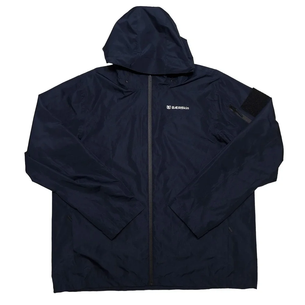 BAERSKIN Tactical Waterproof Rain Jacket 3496504 Dark Navy Blue Men's XL